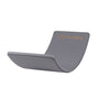 MEOWBABY Balance Board Kinder Montessori 80x30cm Grau. Gewölbtes, graues Holzbrett fördert Gleichgewicht und Motorik von Kindern beim Schaukeln.