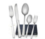 RÖSLE ELEGANCE Essbesteck Set 60-teilig aus glänzendem Edelstahl 18/10. Zum vollständigen Eindecken und stilvollen Verzehr von Speisen.