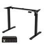 ERGOMAKER Höhenverstellbares Schreibtischgestell Elektrisch – Schwarz