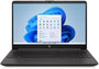 HP Laptop 15,6" FHD N4500 – 16GB RAM, 512GB SSD, Schwarz. Schwarzes Notebook für alltägliche Computeraufgaben.