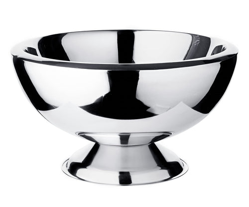 EDZARD Champagnerkühler Cadiz Edelstahl gross doppelwandig. Doppelwandiger Edelstahlkühler hält Champagnerflaschen kühl.