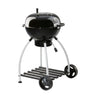 RÖSLE No.1 Sport F50 Holzkohle-Kugelgrill - Grosse Grillfläche. Schwarzes Kugelmodell für Holzkohle-Grillen großer Mengen.