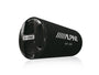 ALPINE SWT-12S4 Bassreflex Subwoofer 30cm 4 Ohm. Schwarzer zylindrischer Bassreflex-Subwoofer zur Wiedergabe tiefer Frequenzen im Fahrzeug.