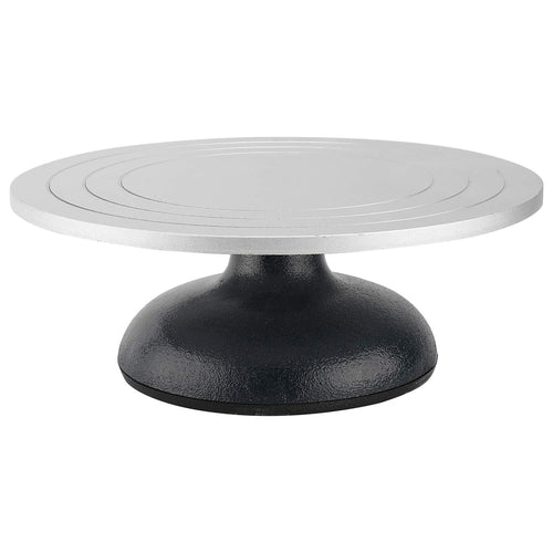 Homtone Drehbare Töpferscheibe Skulptur – 30cm Stahl Manuell