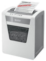 Leitz IQ Aktenvernichter Office – P5 Mikroschnitt 80020000. Schwarzer Office-Aktenvernichter vernichtet vertrauliche Dokumente sicher im P5 Mikroschnitt.