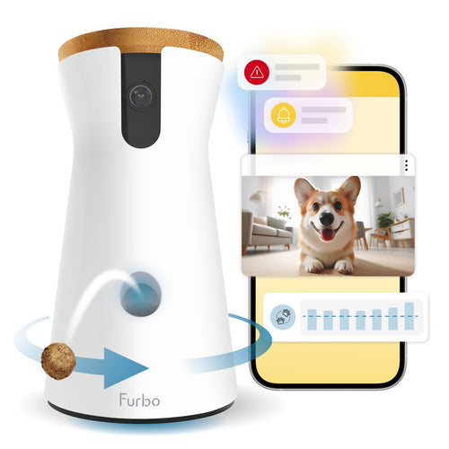 Furbo 360° Hundekamera Heimsicherheit – Premium mit Abo