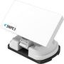 Selfsat Snipe V3 Twin Vollautomatische Satelliten Antenne – Weiss. Flache Antenne für vollautomatischen Satelliten-TV-Empfang.