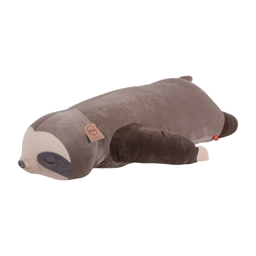 UNUS Faultier Kuscheltier Seitenschläferkissen - Grau, 100 cm