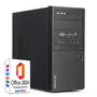Ankermann Desktop PC Barcelona - i5-6500 GT 740 16GB 1TB SSD. Schwarzer, rechteckiger Tower zum Arbeiten und Spielen.