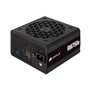 Corsair RM750e (2023) ATX Netzteil 750W Vollmodular. Schwarzes, rechteckiges Netzteil zur Stromversorgung von PC-Komponenten.