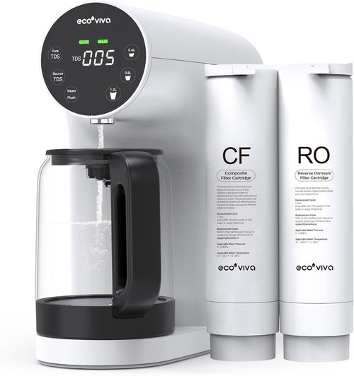 Ecoviva WP-RO-200G Auftisch Umkehrosmoseanlage - Mobil Weiss