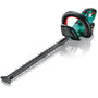 Bosch AHS 50-20 LI Akku Heckenschere (18V). Grüne Akku-Heckenschere mit Schwert. Ermöglicht das Schneiden und Trimmen von Hecken und Sträuchern im Garten.
