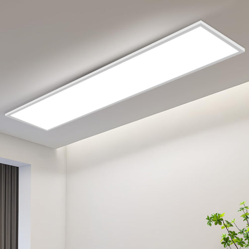 CBJKTX LED Panel 120x30 Deckenleuchte – Dimmbar Fernbedienung 40W