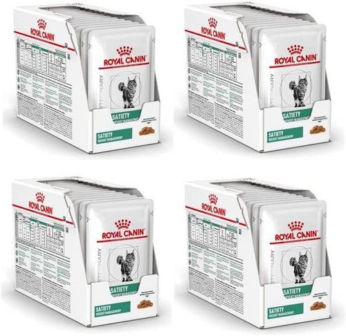 Royal Canin Veterinary Satiety Weight Management Nassfutter - Katze 4x12x85g