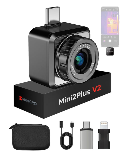 HIKMICRO Mini2PlusV2 Wärmebildkamera – 512x384 SuperIR, iOS/Android