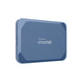 Crucial X10 Portable SSD 4TB - 2.100MB/s - Blau matt