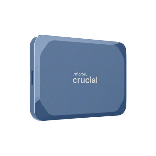 Crucial X10 Portable SSD 4TB - 2.100MB/s - Blau matt