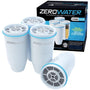 Zerowater 5-Stufiger Wasserfilter Ersatzkartuschen - 4er-Pack