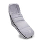 Bugaboo Performance Winter Fussack für Kinderwagen – Misty Grey. Langer, grauer Fussack hält Kinder im Kinderwagen warm.