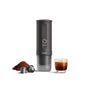 OutIn Nano Tragbare Espressomaschine - Akku 2-in-1 Selbsterhitzung. Kompakt, brüht Espresso aus Pulver/Kapseln, selbstbeheizt.
