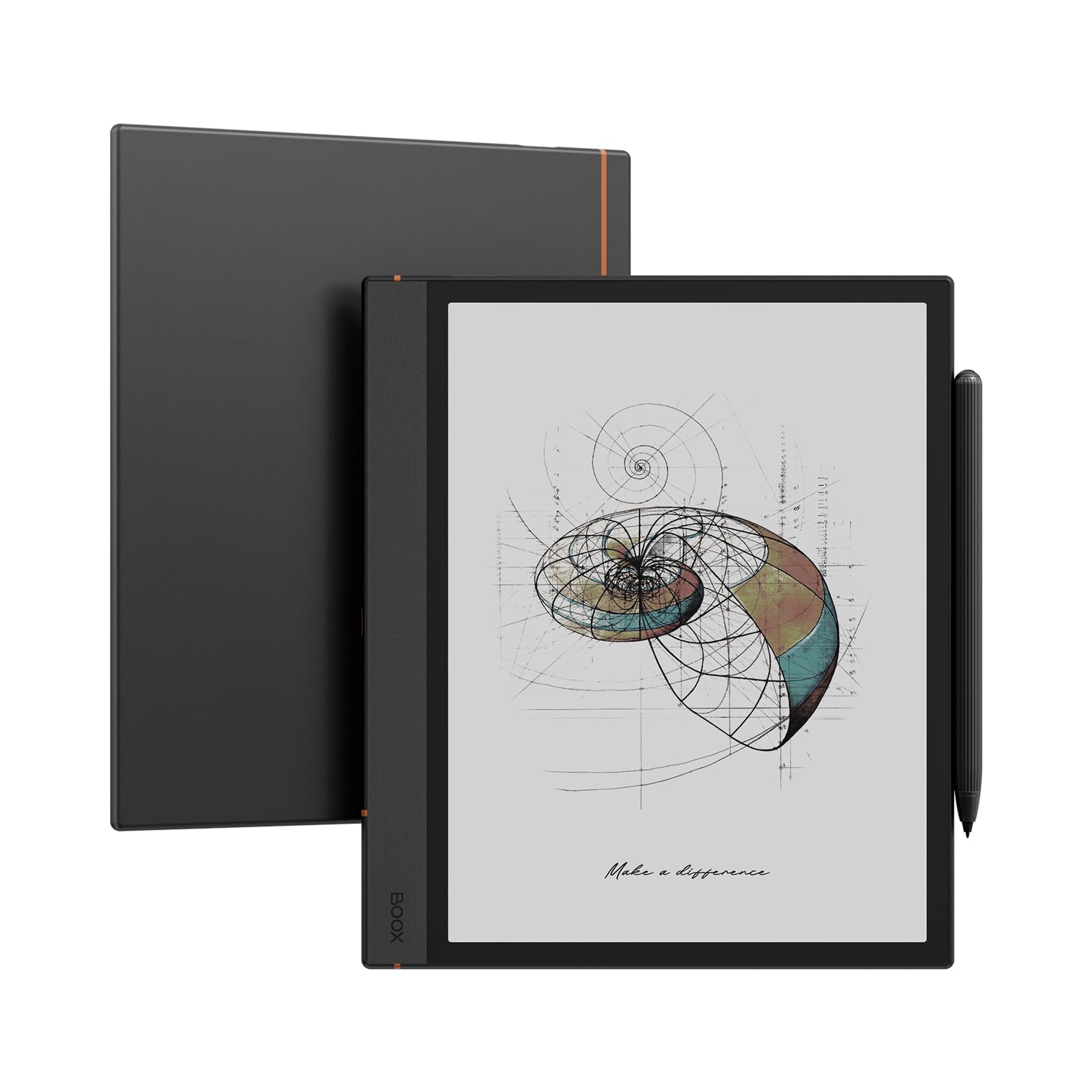 BOOX Note Air4 C ePaper Notepad – 10,3 Zoll Farbe 64 GB, rechteckiges Gerät mit Farb-ePaper-Display zum Lesen und für Notizen.