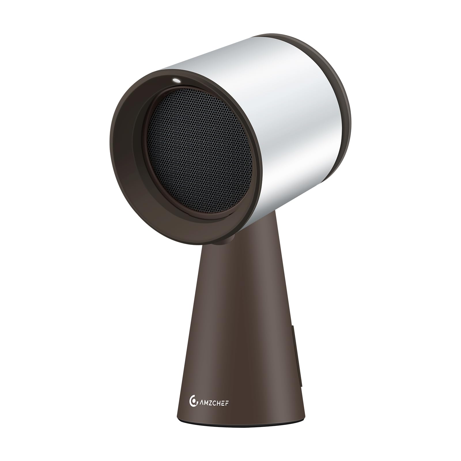 AMZCHEF Mobile Dunstabzugshaube – Tragbare Abzugshaube Braun. Kompakte Dunstabzugshaube, die Kochdämpfe und Gerüche direkt am Tisch abführt.