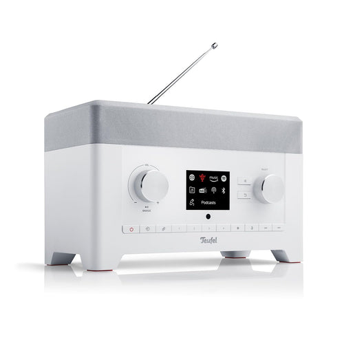 Teufel Radio 3SIXTY Digitalradio Bluetooth Lautsprecher - weiss