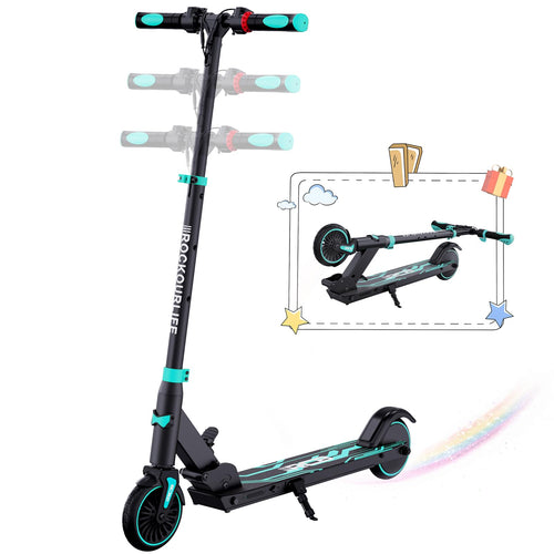 RCB TECH E-Scooter Kinder – Faltbarer E-Scooter 20 km/h | 16 km
