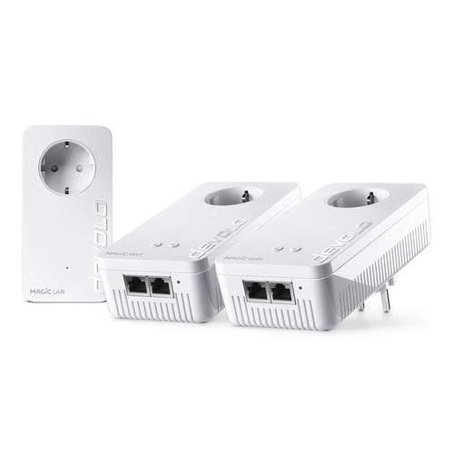 devolo Magic 2 WiFi 6 Multiroom Kit WLAN Powerline Adapter - weiss