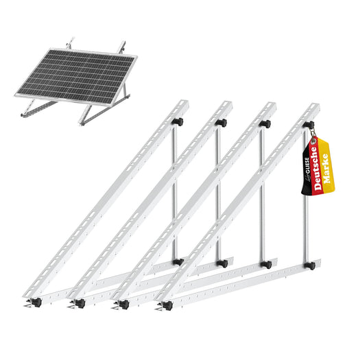 GLIESE Solarmodul Halterung Balkonkraftwerk - 118cm 2 Paare