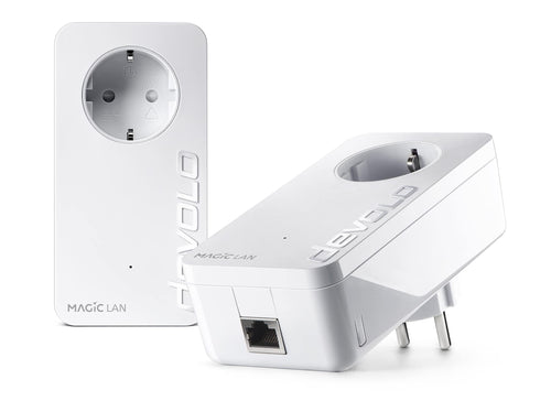 devolo Magic 1 LAN Powerline Starter Kit – 1200 Mbit/s weiss