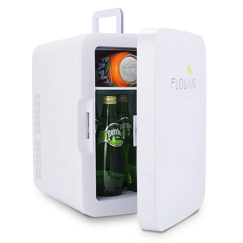 MiniKühl Mini Kühlschrank 10L Kühl- & Warmhaltebox - 220V/12V. Kompakte, schwarze Box für Getränke & Speisen mobil.