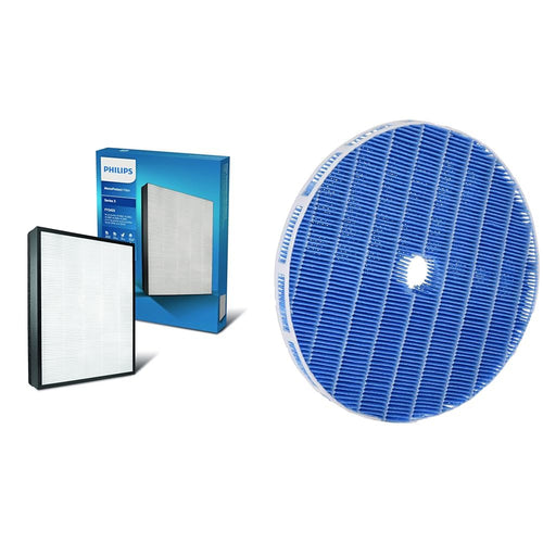 Philips Series 2000 NanoProtect Filter & Befeuchtungselement: Weiß-graues Modul, filtert und befeuchtet die Luft.