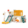 hoopyosms Kinder Rutsche Klettergerüst Indoor-Spielset - Grün