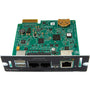 APC USV Netzwerk Karte - PowerChute & Umweltüberwachung: Grüne Platine mit Ethernet-Port. Ermöglicht USV-Fernverwaltung & Umwelt-Monitoring via SNMP.