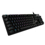 Logitech G512 Mechanische Gaming-Tastatur GX Brown – Schwarz QWERTZ. Präzises Eingabegerät für PC-Spiele.