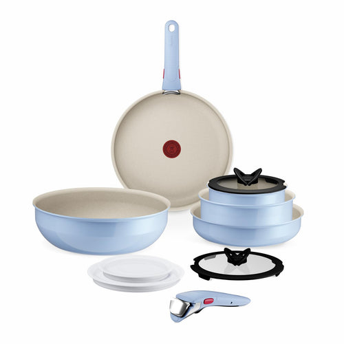 Tefal Ingenio Serenity Kochgeschirr-Set - 11-teilig Calm Blue