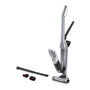 Bosch Flexxo 2in1 BBH3K2801 Akku-Staubsauger - Silber. Silberner, kabelloser Stielstaubsauger mit abnehmbarem Handstaubsauger für flexible Boden- und Möbelreinigung.