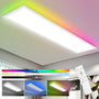 Oraymin LED Panel Deckenleuchte dimmbar RGB – 120x30cm 40W
