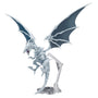 YU-GI-OH Figure-Rise Standard Amp. Blue-Eyes White Dragon Modellbausatz. Weißer, detaillierter Bausatz zur Montage einer beweglichen Drachenfigur.