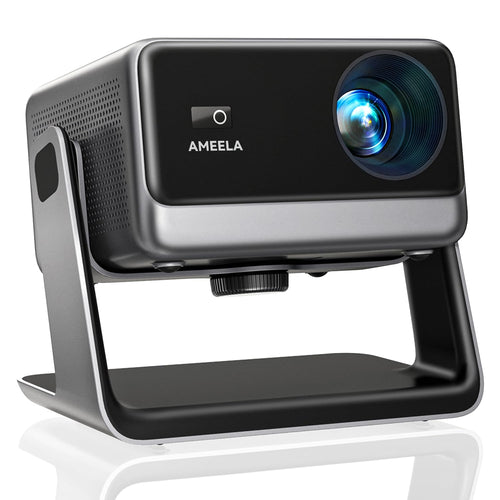 AMEELA 1080P Beamer – 30000 Lumen, 4K, Smart WiFi, Autofokus