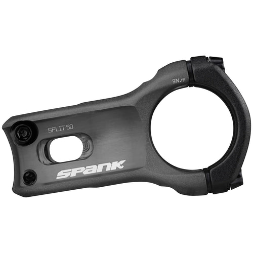 SPANK Potence Split 35 Fahrradvorbau 50mm Gun Metal, in Gun Metal. Verbindet Lenker und Gabelschaft zur Lenkung.
