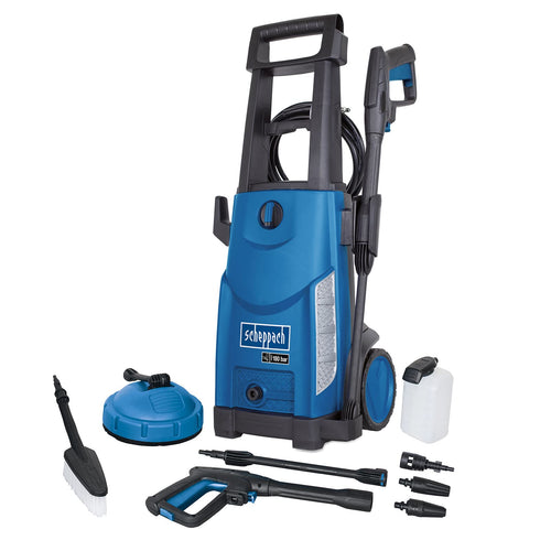 Scheppach Hochdruckreiniger HCE2600 inkl. 8-tlg. Zubehör