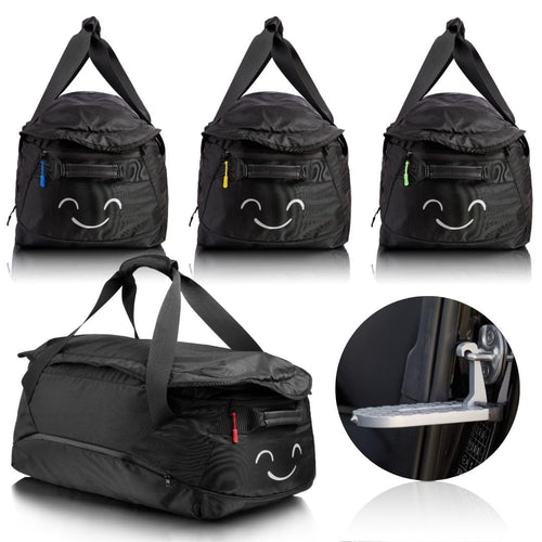 ISIBELL Dachbox Taschen 4er Set – Inklusive Trittstufe