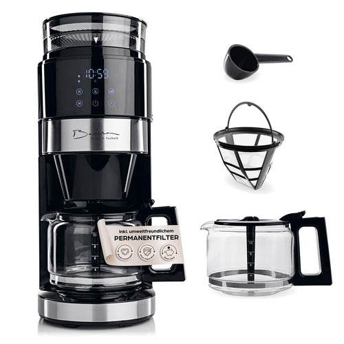 Aroma ProGrind Filterkaffeemaschine mit Mahlwerk – 1.25L