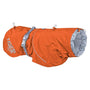Hurtta Monsoon Hunderegenmantel mit Reflektoren - Orange 65 cm. Orange, wasserdicht für Nässeschutz & Sichtbarkeit des Hundes.