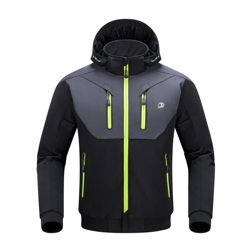 BORLENI Motorradjacke Herren Ganzjahres CE-Schutz - Grösse XL