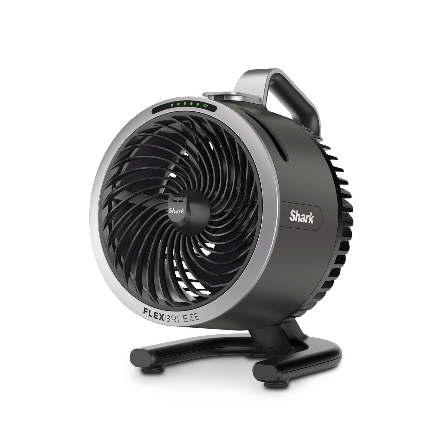 Shark FlexBreeze HydroGo Nebelventilator - Anthrazit FA050EU. Anthrazitfarbener Standventilator für Luftstrom und Nebelfunktion.