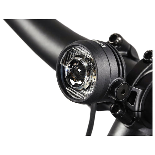 Lupine SL Nano E-Bike Frontlicht - Ø31.8mm Schwarz. Kompaktes, schwarzes E-Bike-Frontlicht zur Lenkermontage für optimale Fahrbahnausleuchtung.
