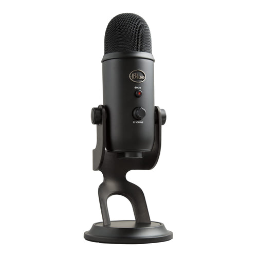 Blue Microphones Yeti Professionelles USB-Mikrofon - Schwarz